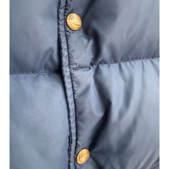 Vintage Woolrich Puffer Vest XL Blue Insulated - Picture 8 of 11
